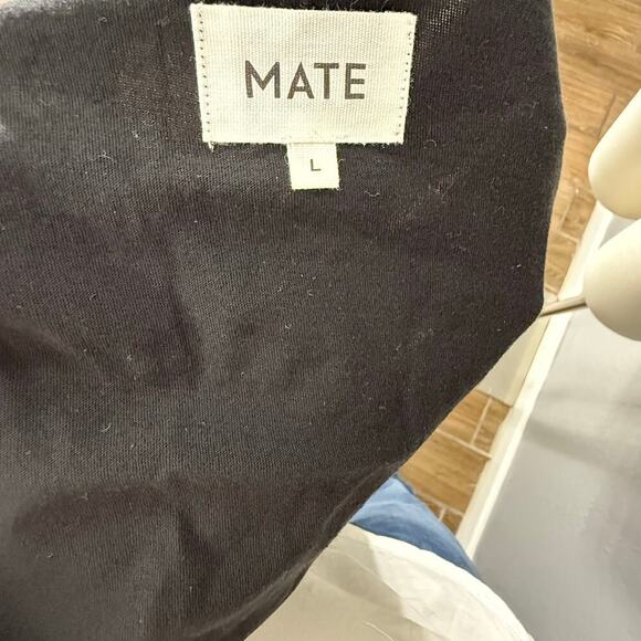 Mate Organic Cotton Layering Tank, Black, L - Picture 6 of 6